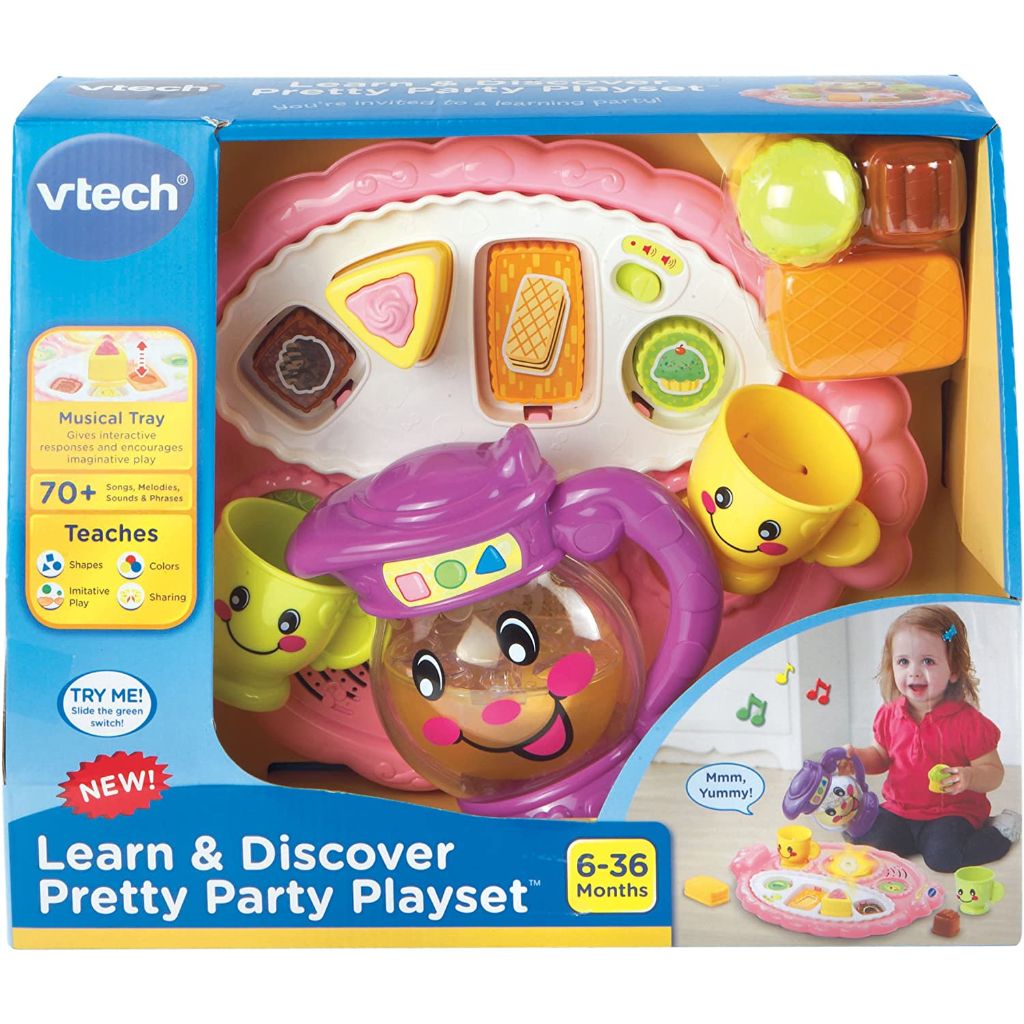 vtech learn and discover pretty party playset3