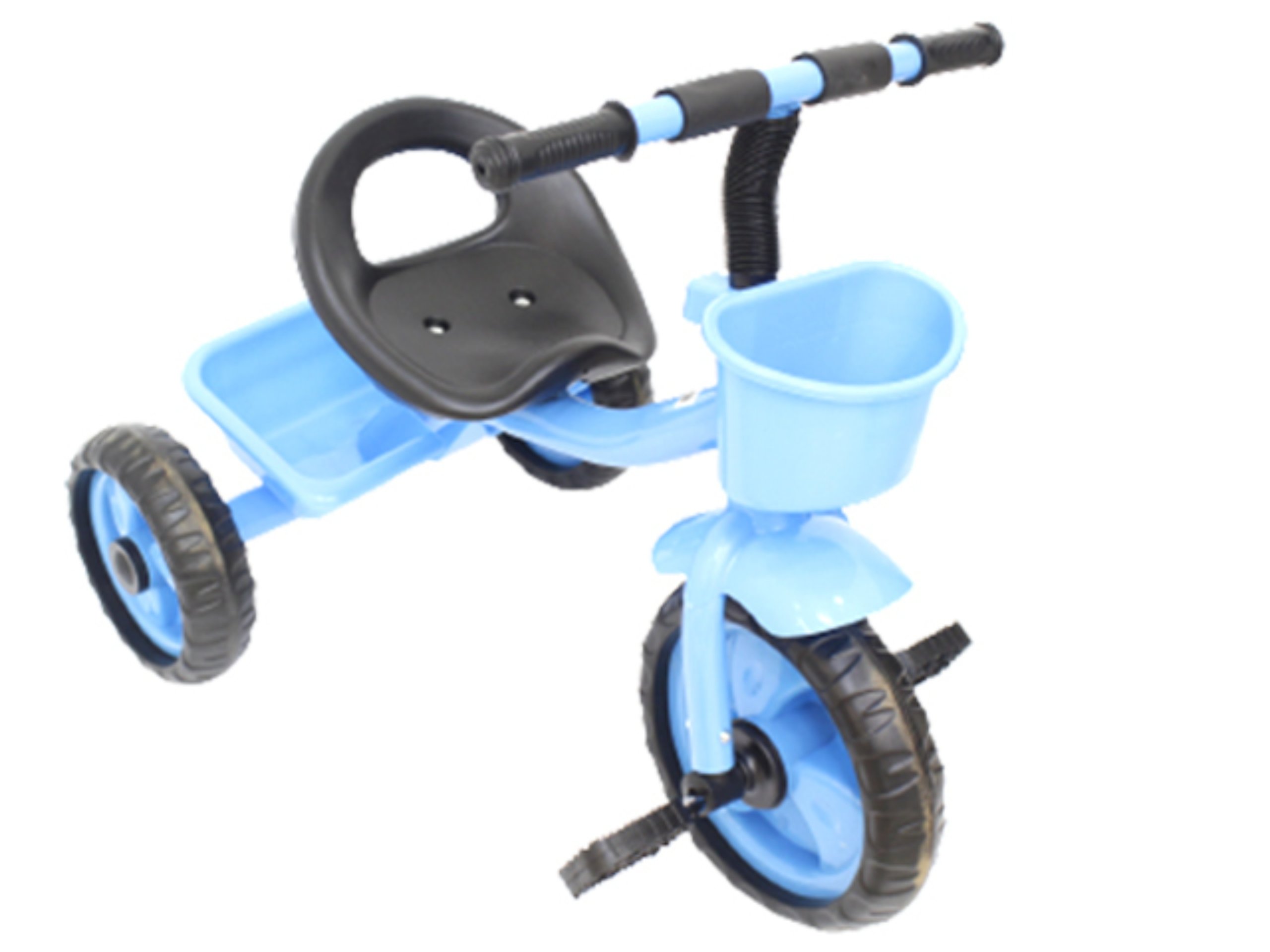 blue kids tricycle