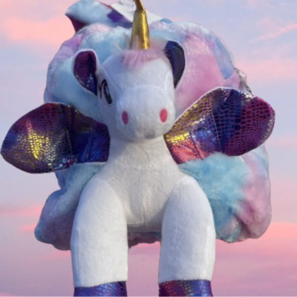 unicorn plush bag(pinkgreen (1)