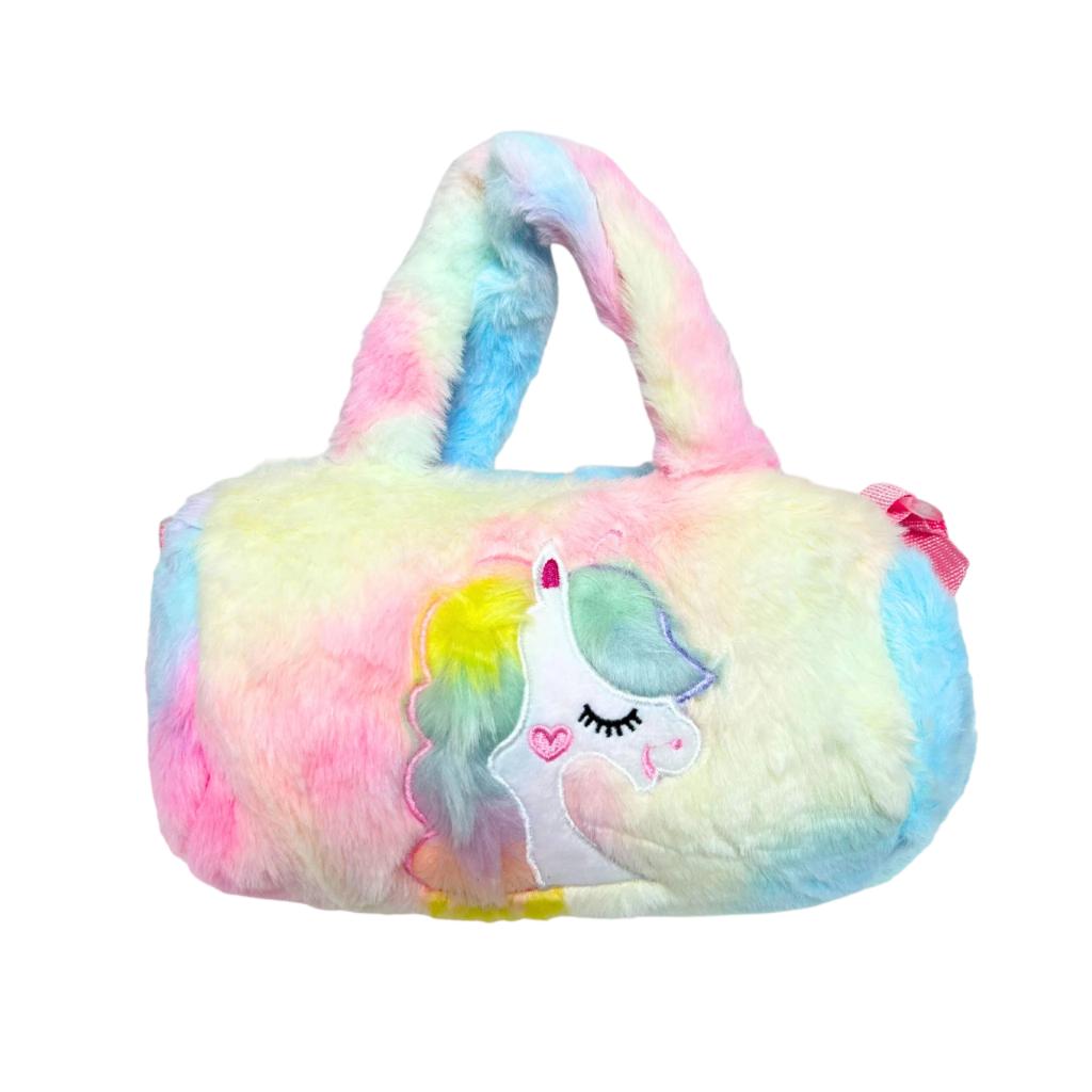 unicorn plush handbag(medium)