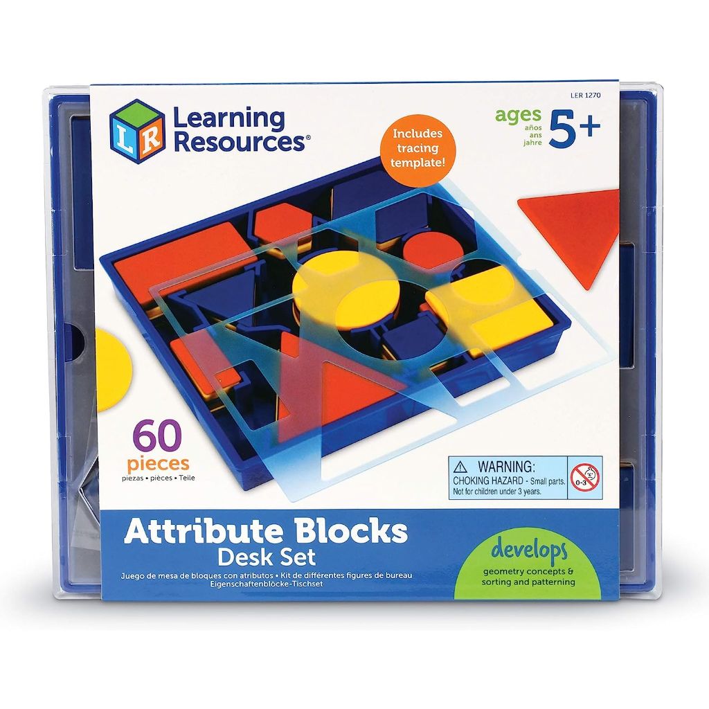 attribute blocks desk set