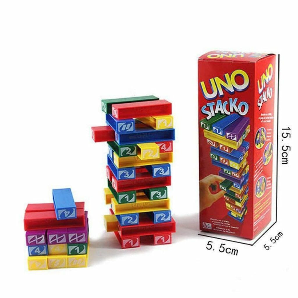  Mattel Games UNO StackoGame for Kids and Family