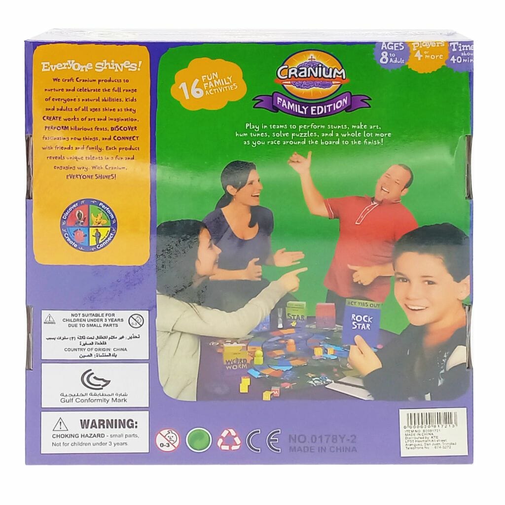 Cranium Family Edition - D'Best Toys