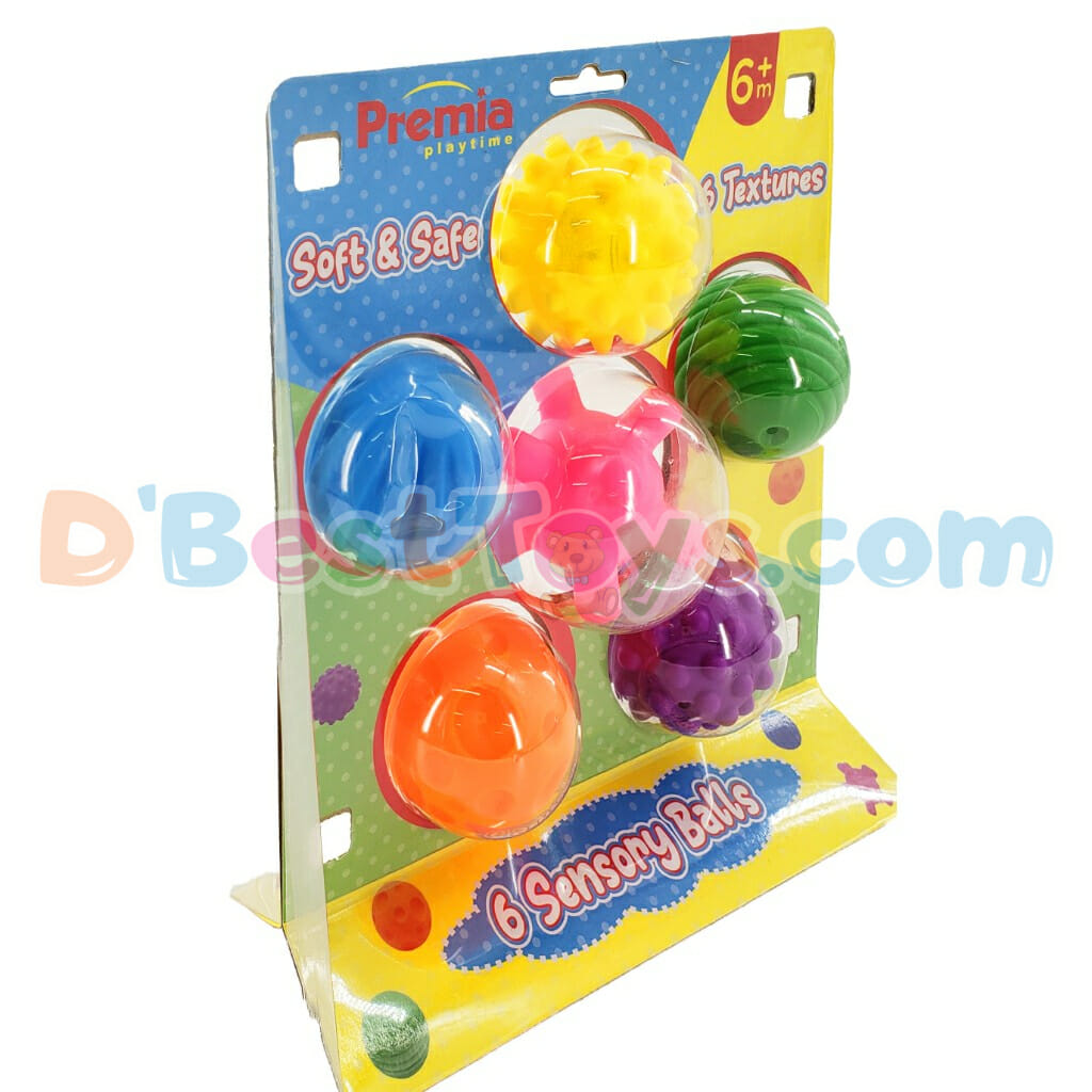 premia playtime soft and safe 6 sensory texture balls (1)