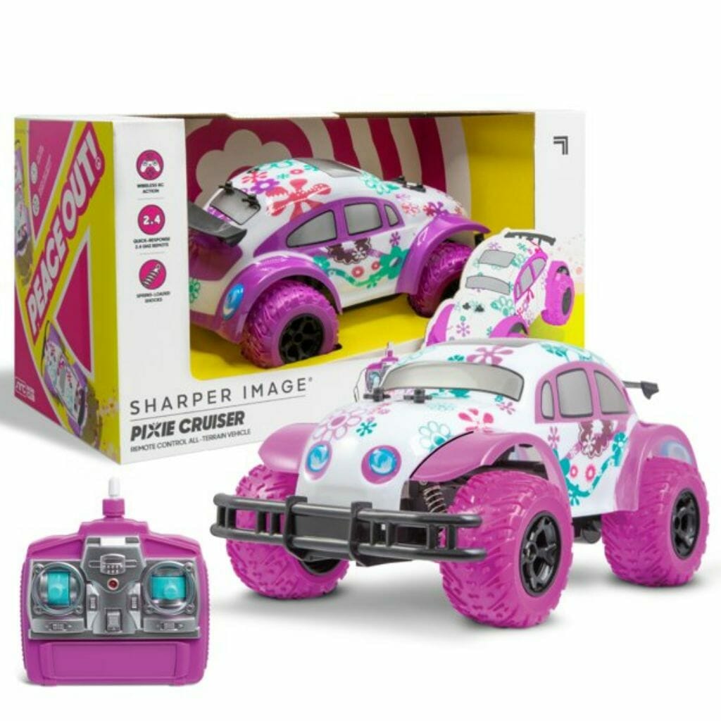 sharper image 1007070 pixie cruiser pink and purple rc rc car