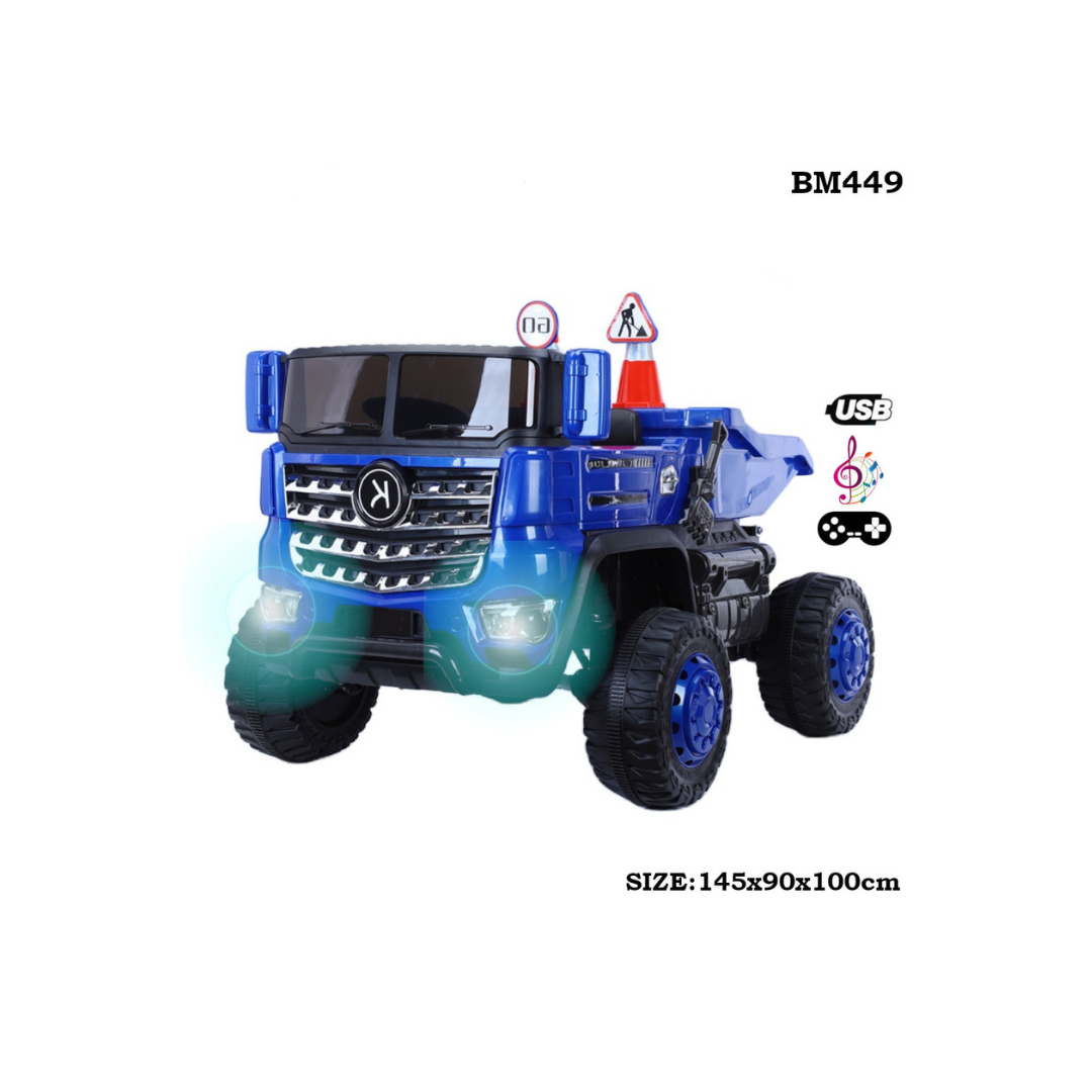 blue truck children vehicle (light & music)