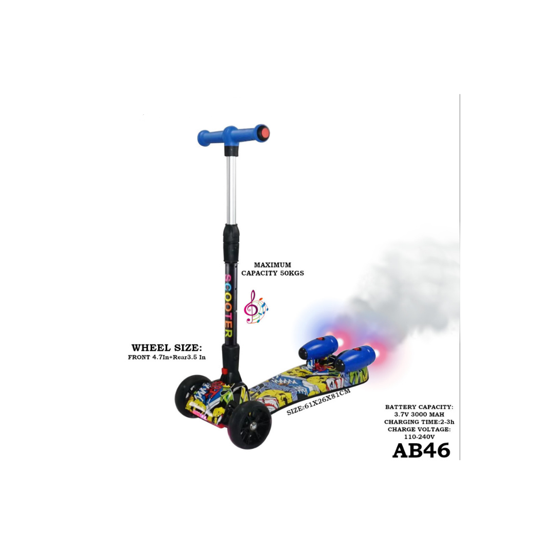 kids scooter (lights and smoke)