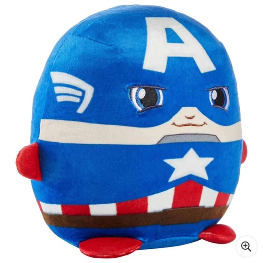 Marvel Cuutopia 7″ Plush - Captain America - D'Best Toys