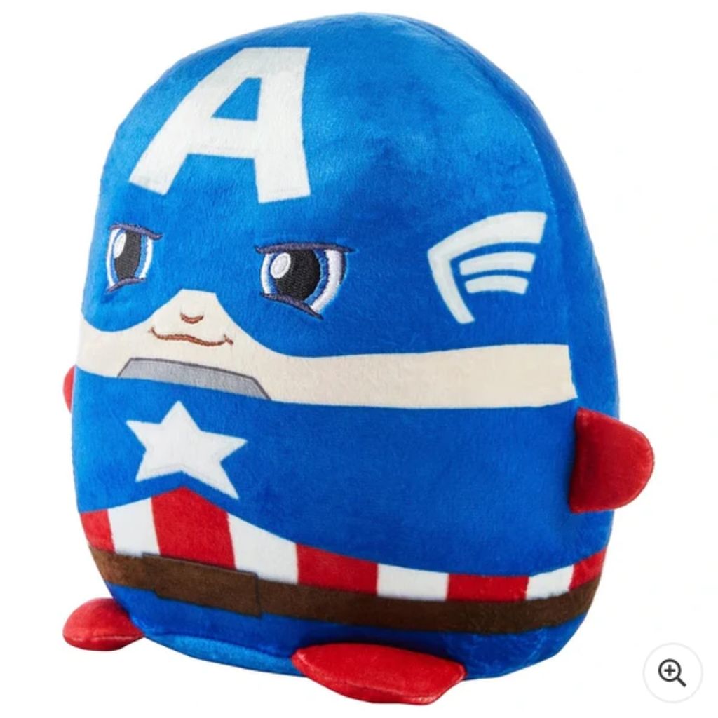 Marvel Cuutopia 7″ Plush - Captain America - D'Best Toys