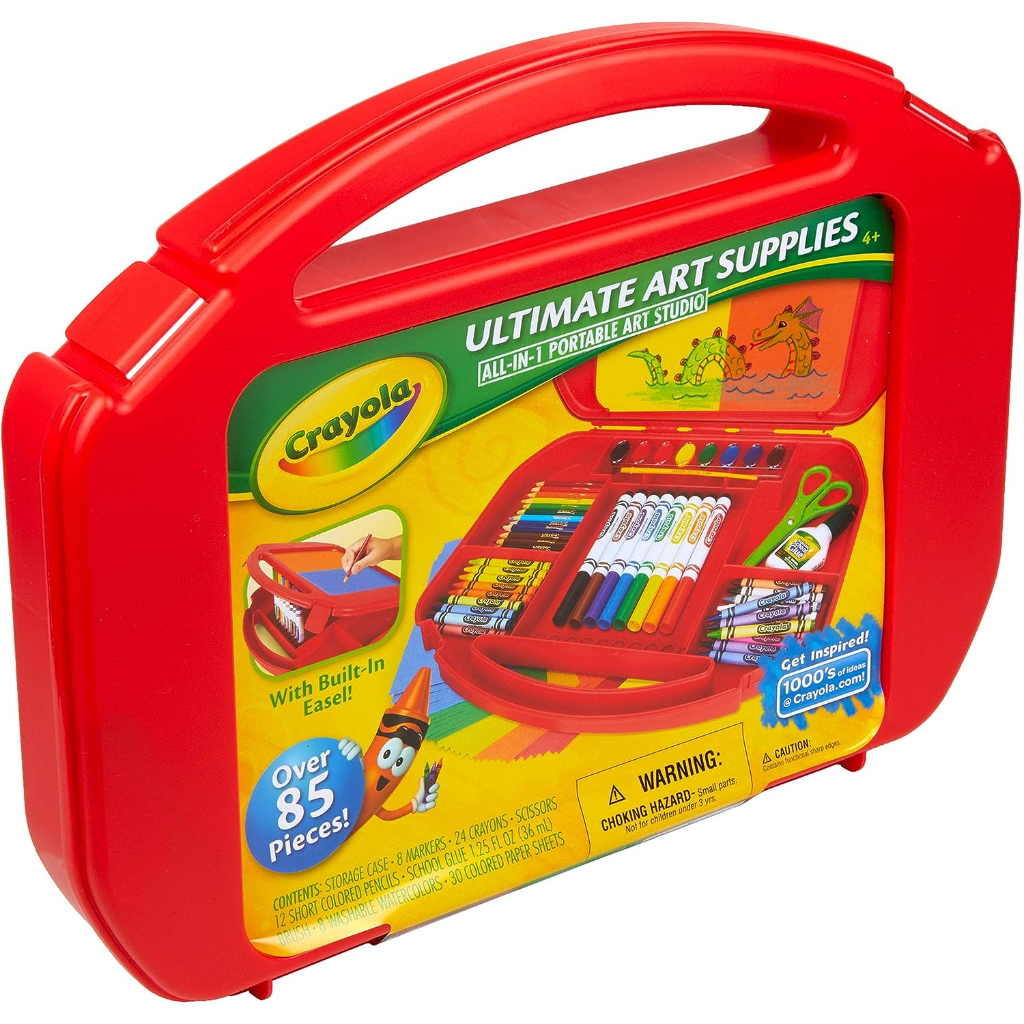 Crayola Ultimate Art Case With Easel - D'Best Toys