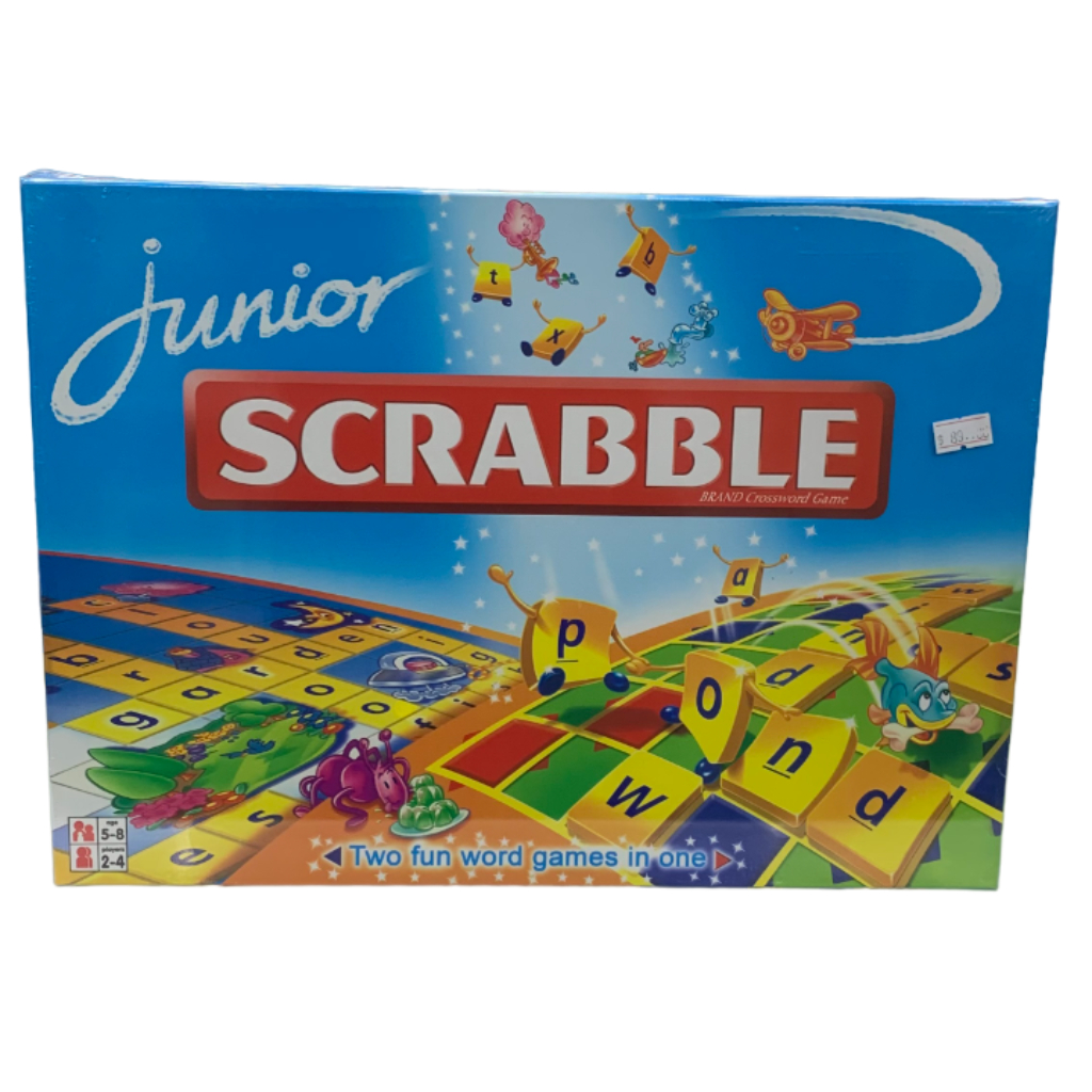 Junior Scrabble(2 In 1) – D'Best Toys