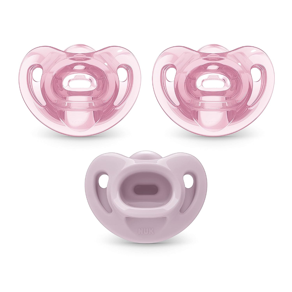 nuk comfy pacifiers size 2 (3 pc)