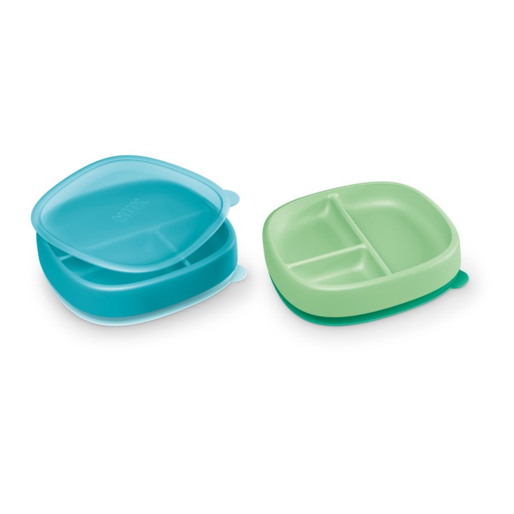 nuk® suction plates and lid 2 pc