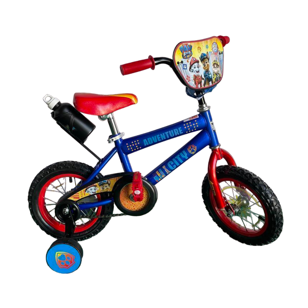 paw patrol 12 inch deluxe bicycle