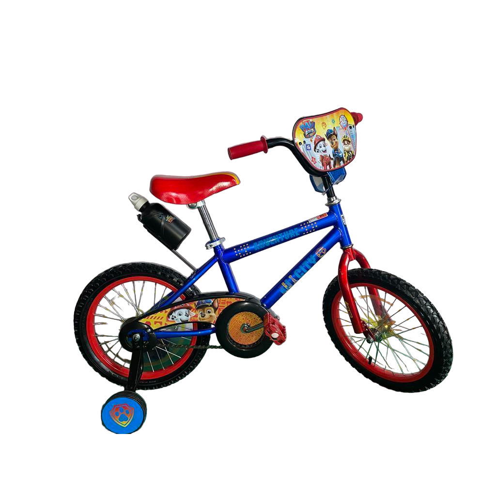 paw patrol 16 inch deluxe bicycle