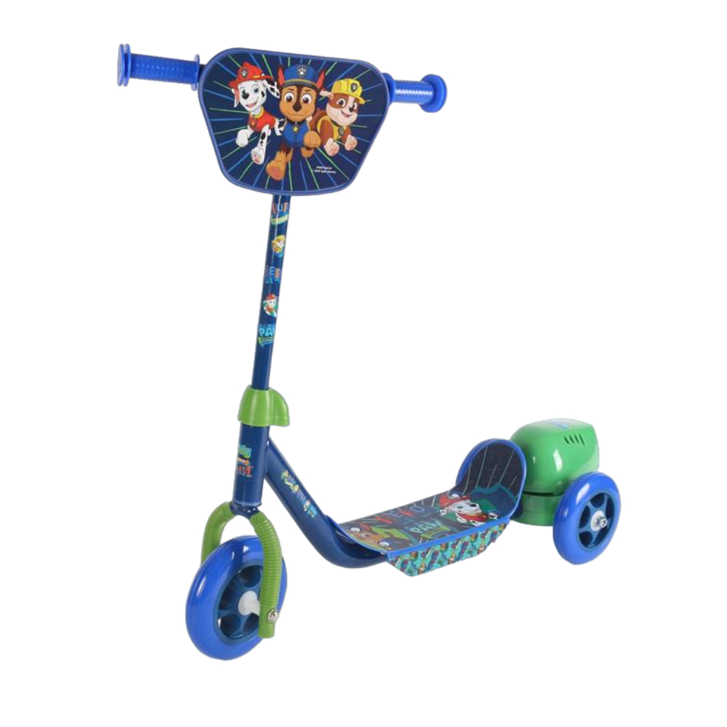 paw patrol scooter with bubbles