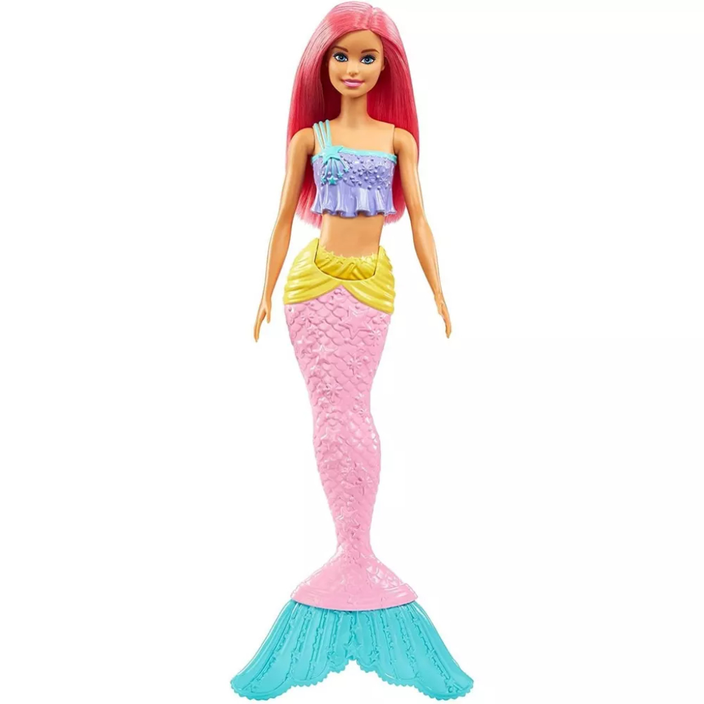 barbie dreamtopia surprise mermaid pink and purple hair3