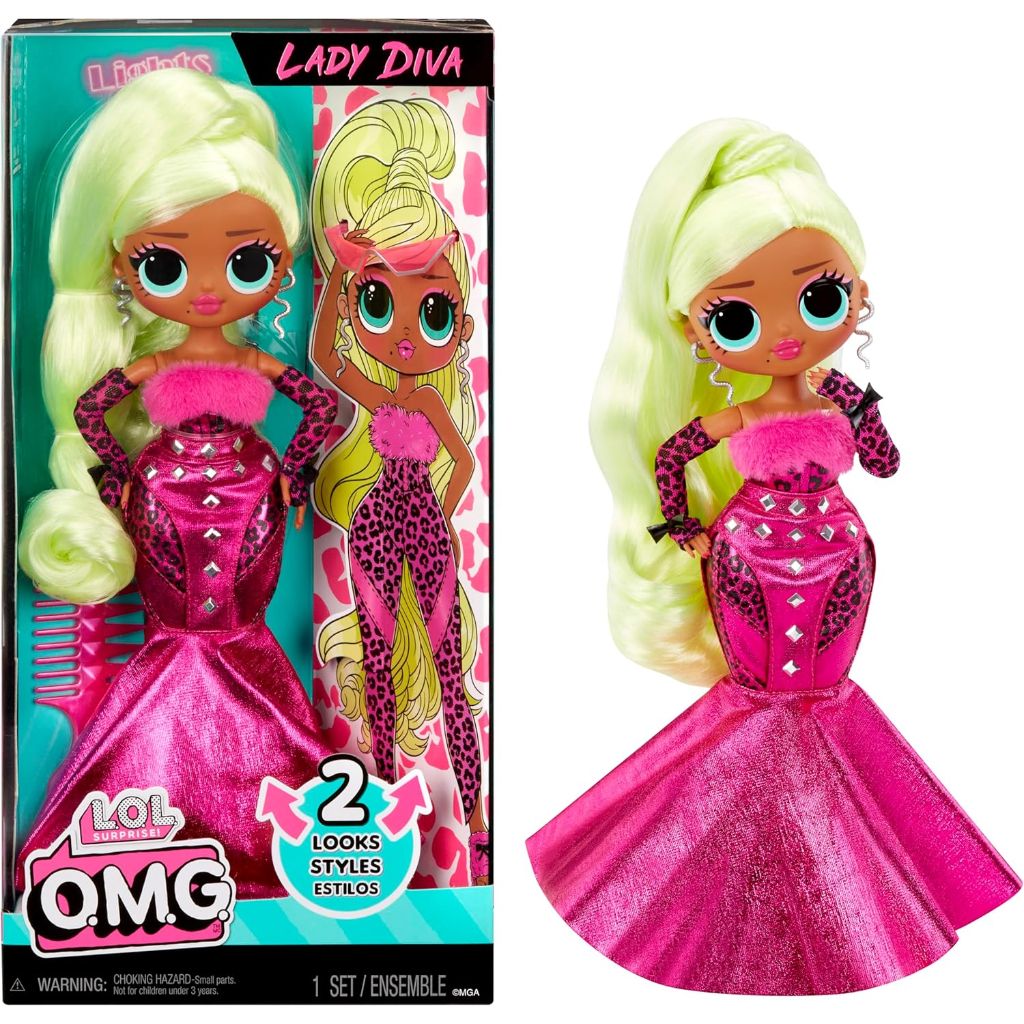 lol surprise omg lady diva fashion doll with multiple surprises3