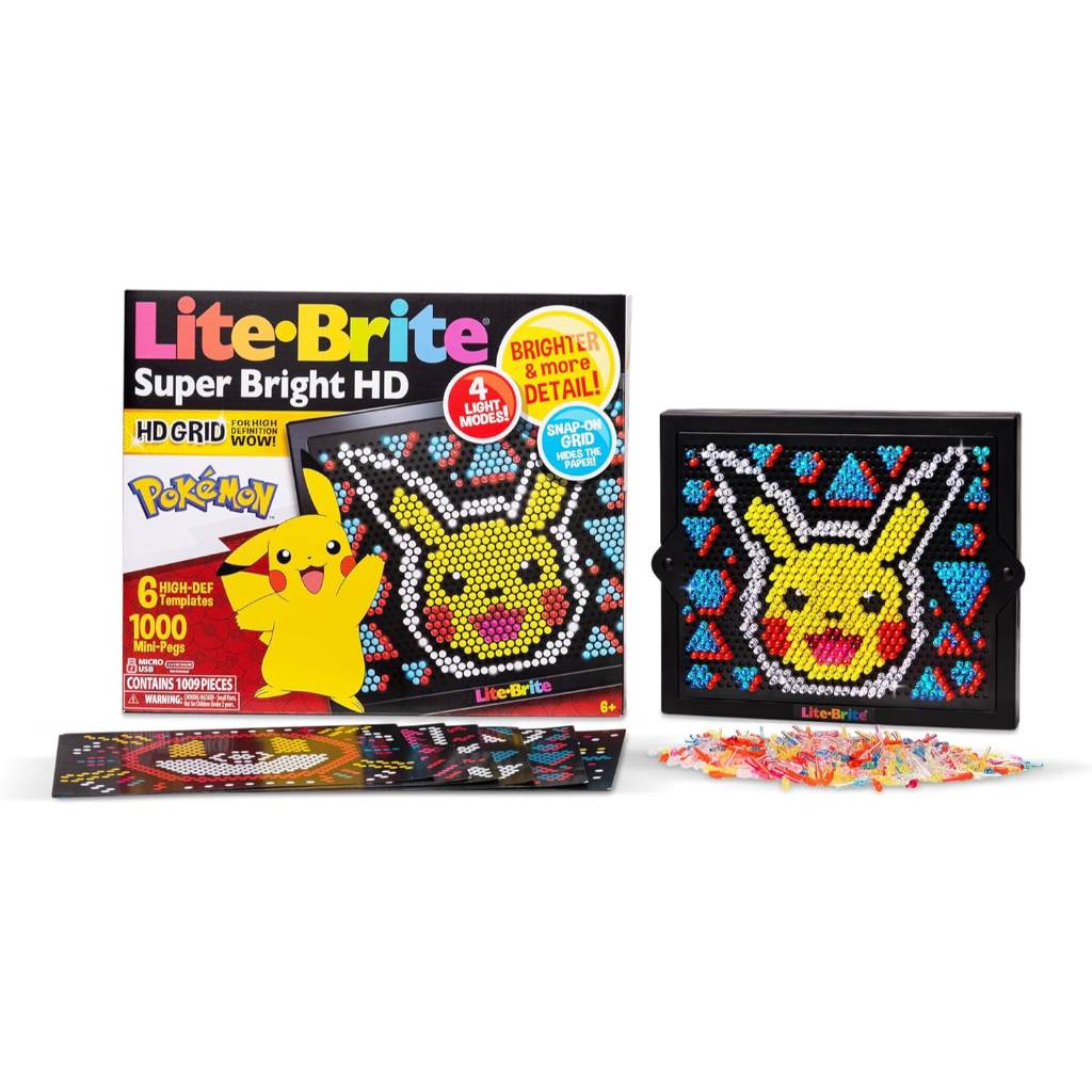 lite brite super bright hd, pokemon edition7