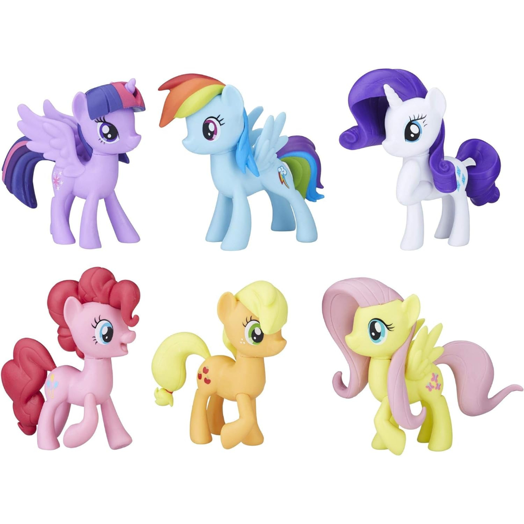 my little pony friendship is magic toy meet the mane 6 collection set1