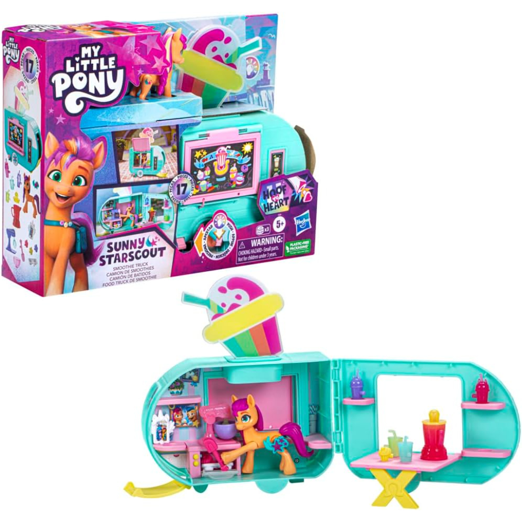 my little pony playset sunny starscout smoothie truck set5