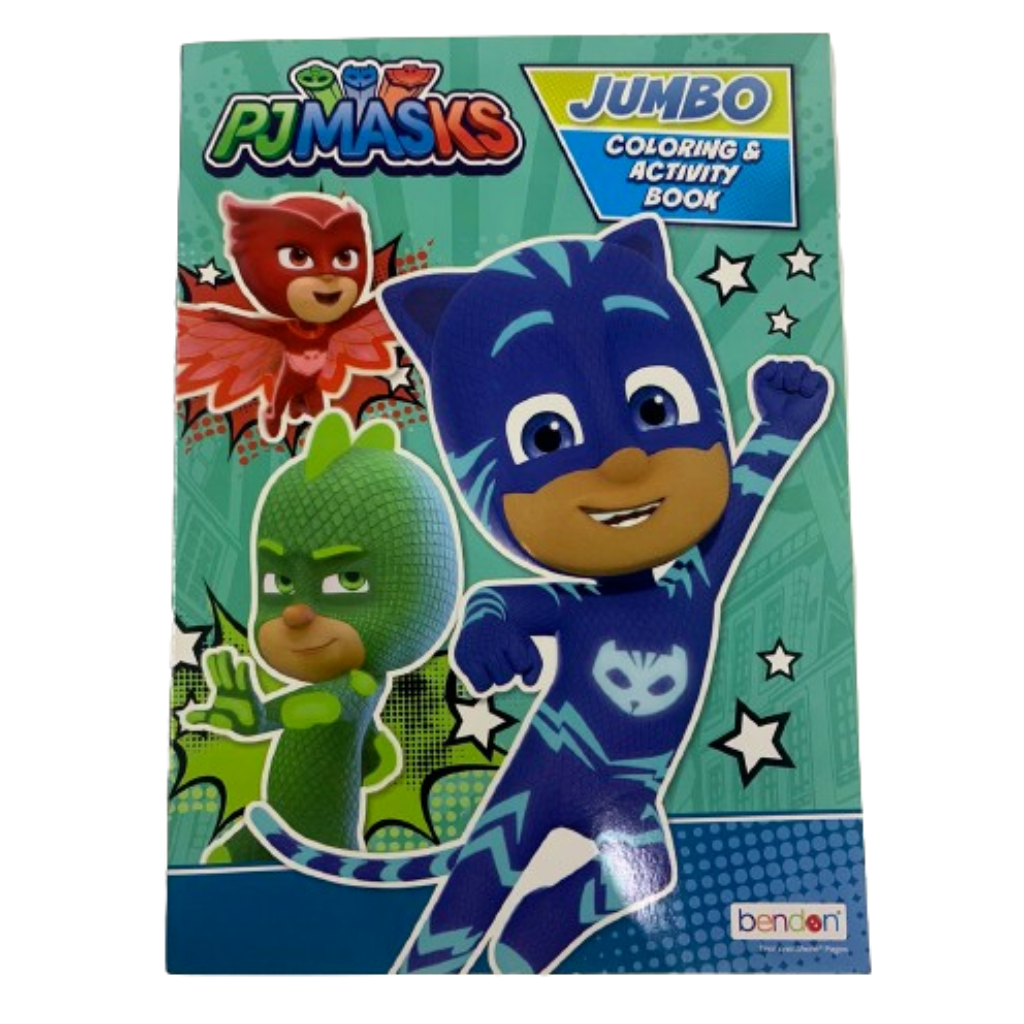 pj mask coloring book