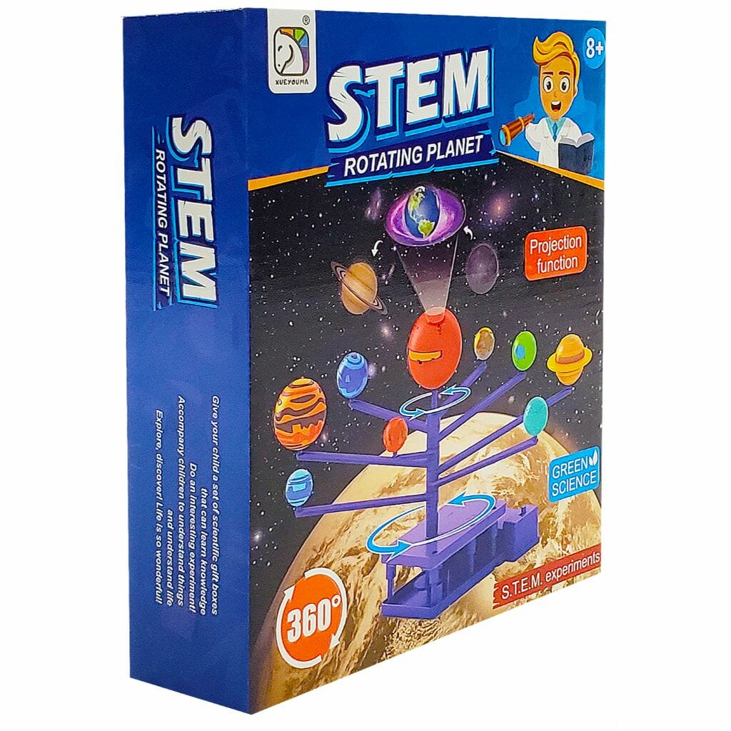 Stem Rotating Planet - D'Best Toys